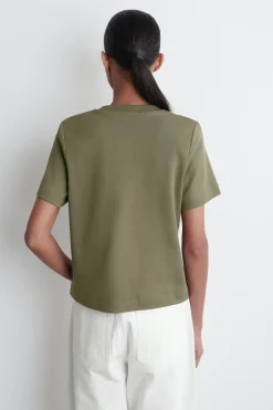 SCHLICHTES T-SHIRT MIT NORMALER PASSFORM