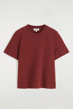 SCHLICHTES T-SHIRT MIT NORMALER PASSFORM