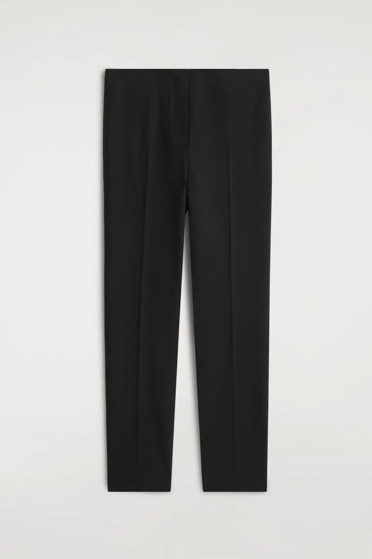 SCHMAL GESCHNITTENE HOSE AUS WOLL-MIX