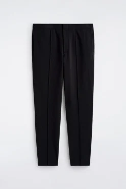 SCHMAL GESCHNITTENE JERSEY-HOSE MIT GERADEM BEIN