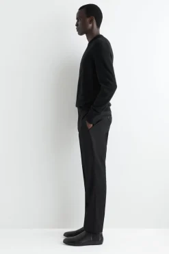 SCHMAL GESCHNITTENE WOLLHOSE