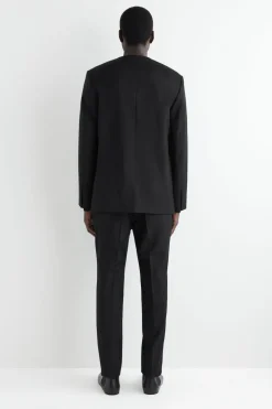 SCHMAL GESCHNITTENE WOLLHOSE