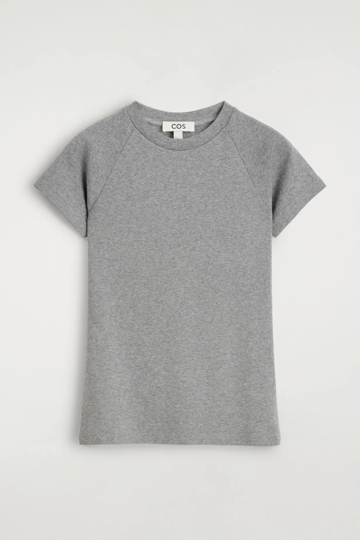 SCHMAL GESCHNITTENES T-SHIRT AUS BAUMWOLLE