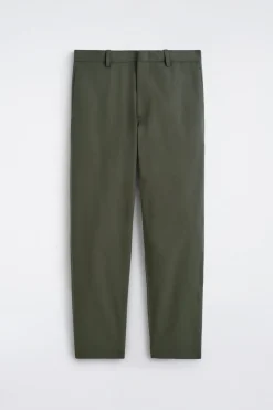 SCHMAL ZULAUFENDE CHINOHOSE AUS BAUMWOLLE