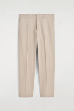 SCHMAL ZULAUFENDE CHINOHOSE AUS BAUMWOLLE