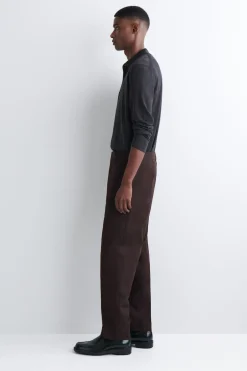 SCHMAL ZULAUFENDE CHINOHOSE AUS BAUMWOLLE