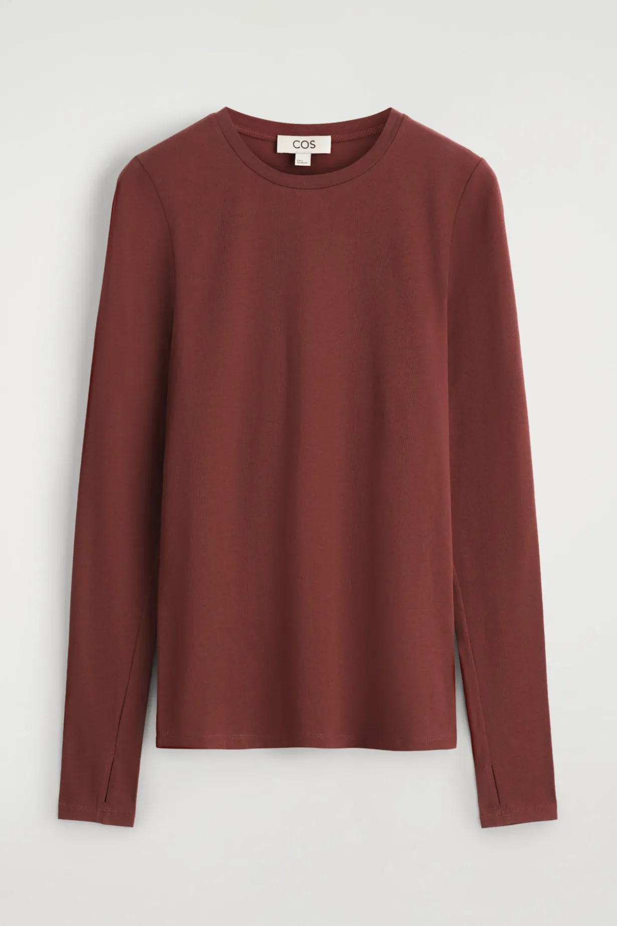 SCHMALES LEICHTES LANGARMSHIRT