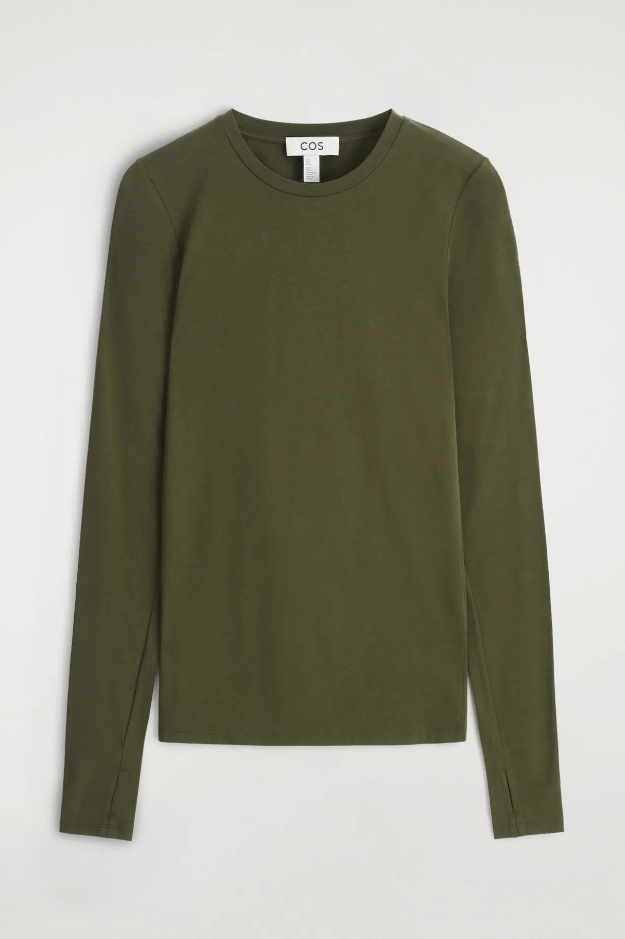 SCHMALES LEICHTES LANGARMSHIRT