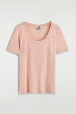 SCHMALES T-SHIRT AUS SEIDE
