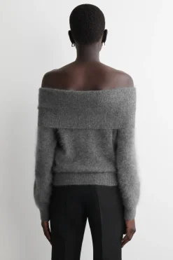 SCHULTERFREIER PULLOVER AUS MERINOWOLLE
