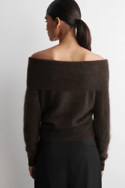 SCHULTERFREIER PULLOVER AUS MERINOWOLLE