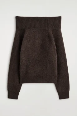 SCHULTERFREIER PULLOVER AUS MERINOWOLLE