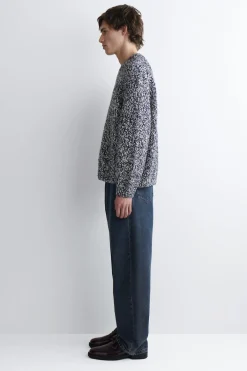 SCHWERER PULLOVER AUS WOLL-MIX