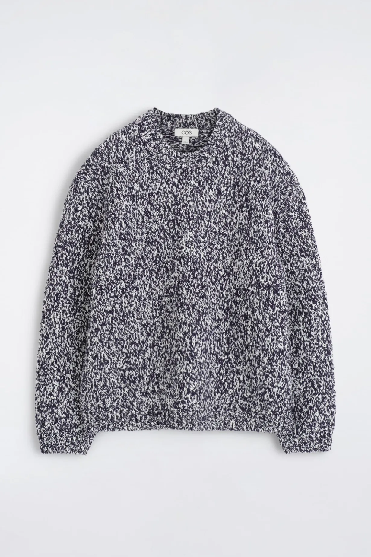 SCHWERER PULLOVER AUS WOLL-MIX