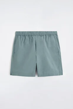 SHORTS AUS BAUMWOLLE MIT ELASTISCHEM BUND