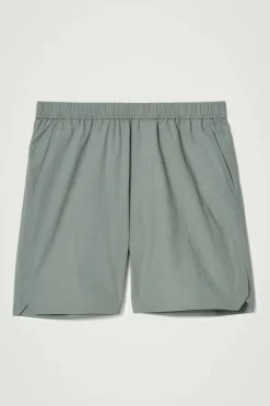 SHORTS AUS PIMA-BAUMWOLLE MIT ELASTISCHEM BUND