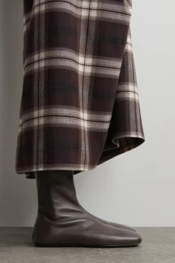 SOCK BOOTS AUS LEDER