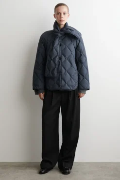 STEPPJACKE MIT SCHALDETAIL
