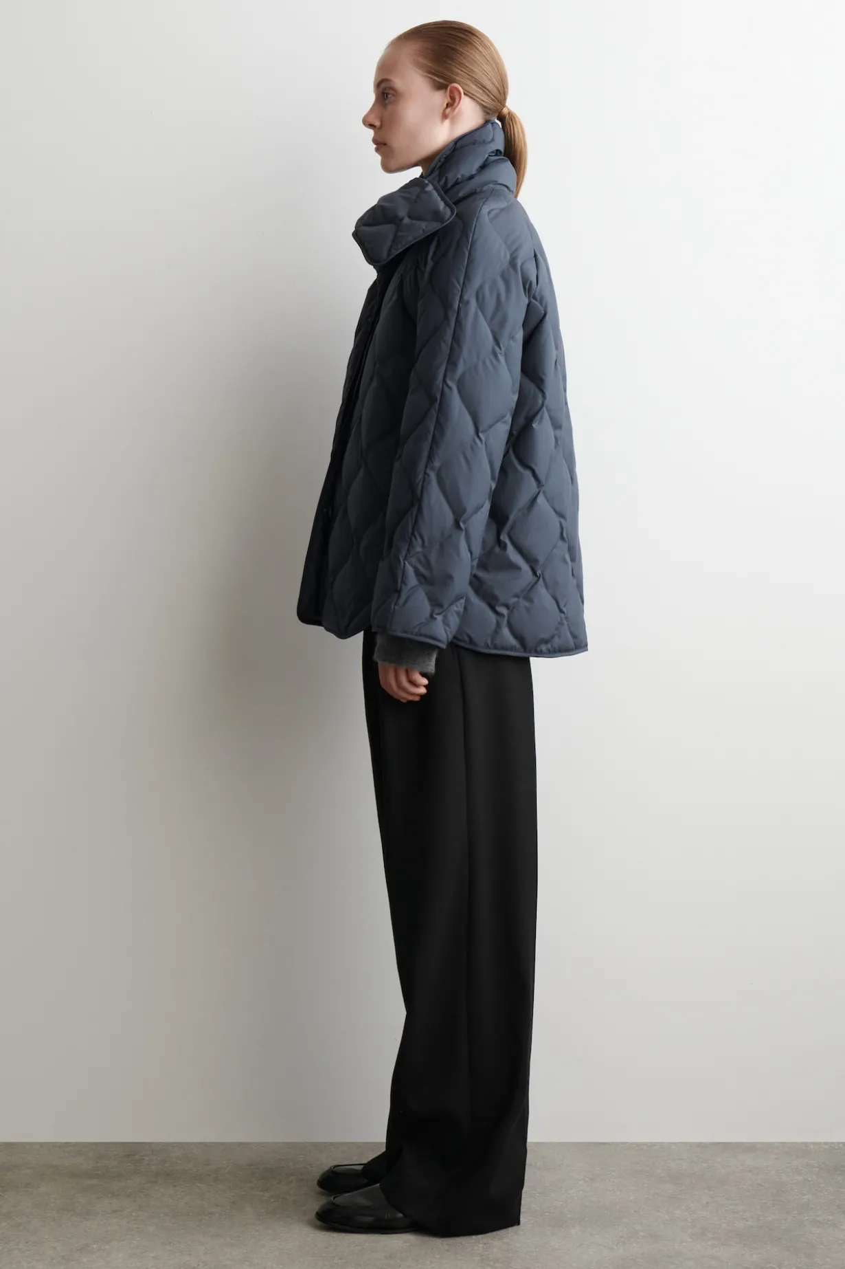 STEPPJACKE MIT SCHALDETAIL