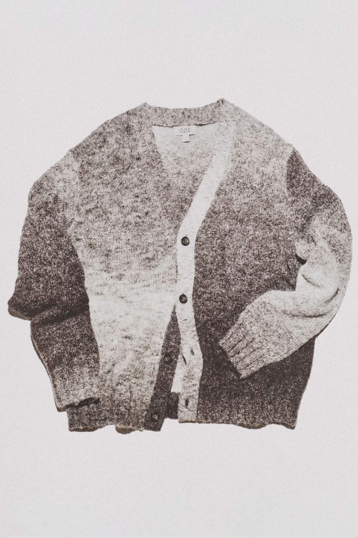 STRICKJACKE AUS ALPAKAWOLLE MIT FARBVERLAUF