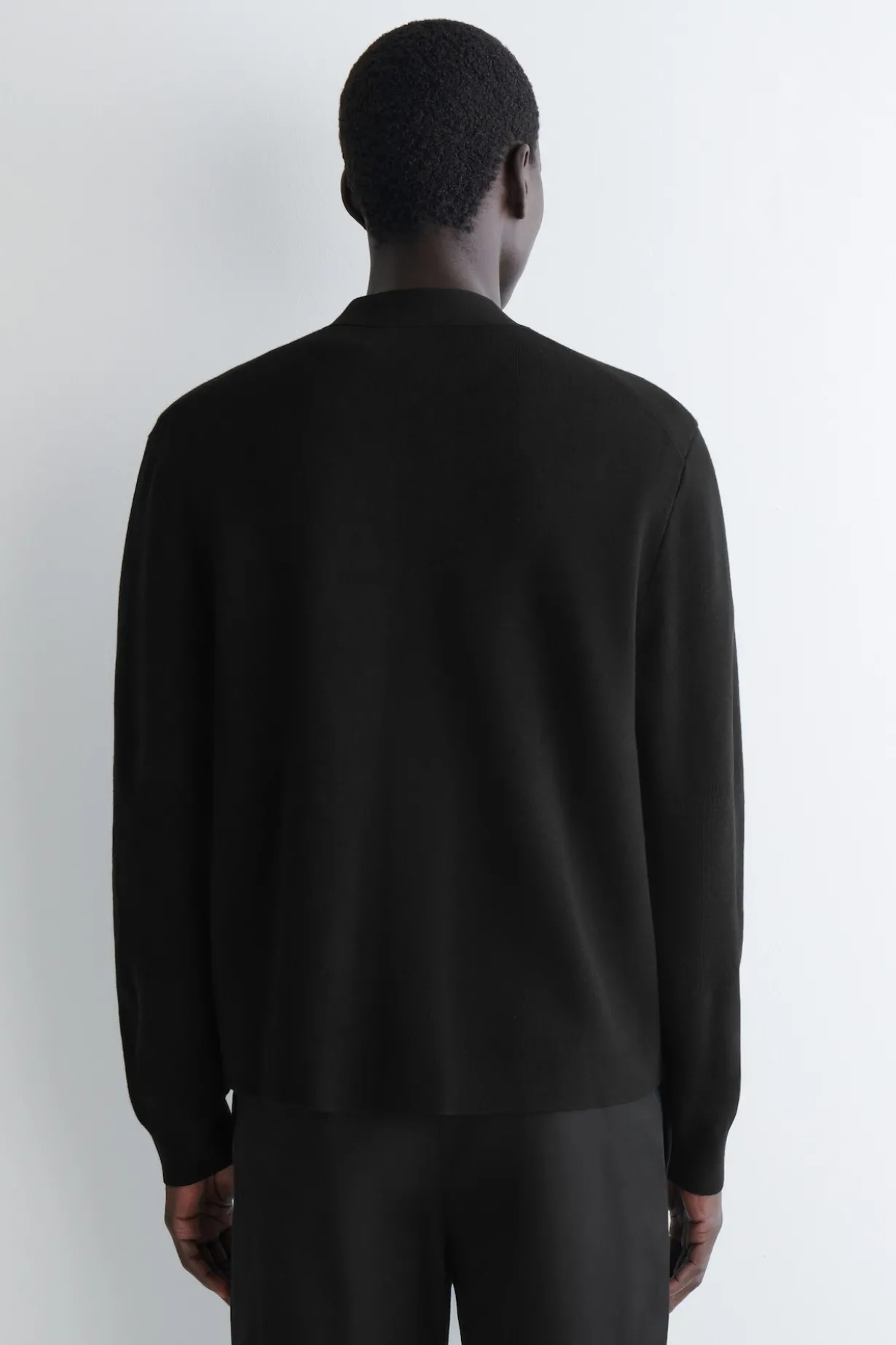 STRICKJACKE AUS DOUBLEFACE-MATERIAL