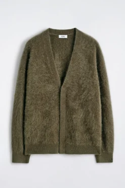 STRICKJACKE AUS GEBÜRSTETEM KASCHMIR