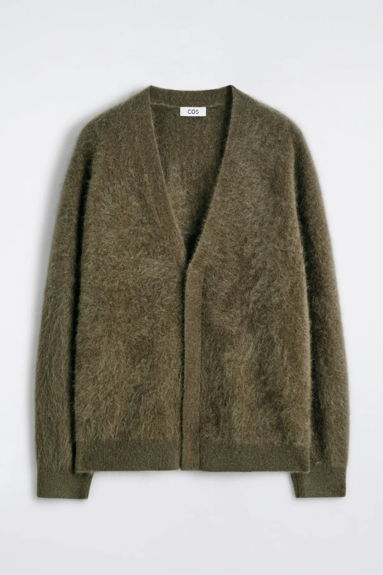 STRICKJACKE AUS GEBÜRSTETEM KASCHMIR