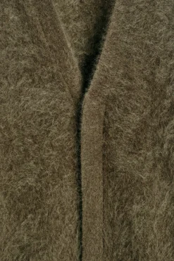 STRICKJACKE AUS GEBÜRSTETEM KASCHMIR