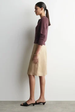STRICKJACKE AUS LEINEN