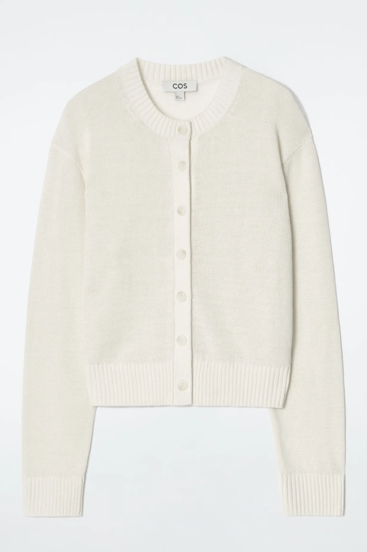 STRICKJACKE AUS LEINEN
