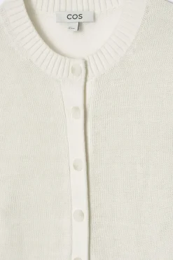 STRICKJACKE AUS LEINEN