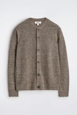STRICKJACKE AUS LEINEN
