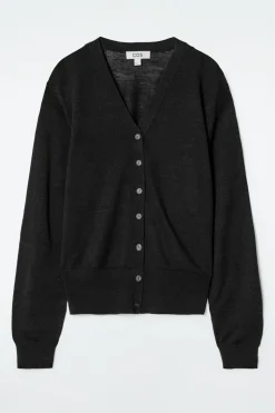 STRICKJACKE AUS MERINOWOLL-LEINEN-MIX