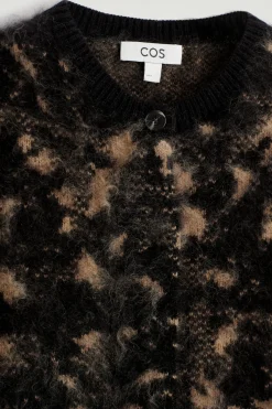 STRICKJACKE AUS MERINOWOLLE MIT JACQUARD-MOTIV