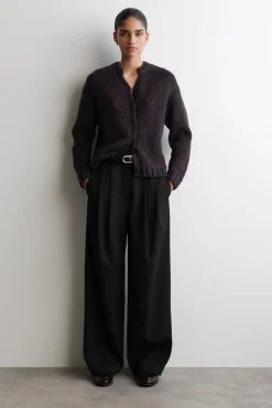STRICKJACKE AUS WOLL-ALPAKA-MIX