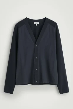 STRICKJACKE MIT NYLONEINSÄTZEN