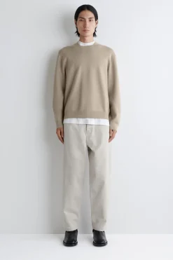 STRICKPULLOVER AUS DOUBLEFACE-MATERIAL