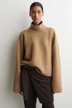 STRICKPULLOVER UAS KOCHWOLLE MIT KRAGEN