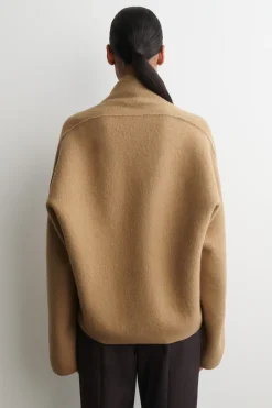 STRICKPULLOVER UAS KOCHWOLLE MIT KRAGEN