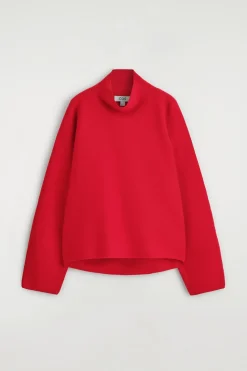 STRICKPULLOVER UAS KOCHWOLLE MIT KRAGEN
