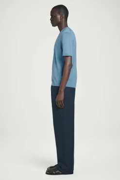 STRICK-T-SHIRT AUS BAUMWOLLE