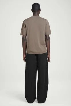 STRICK-T-SHIRT AUS BAUMWOLLE