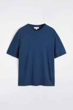 STRICK-T-SHIRT AUS MERINOWOLLE