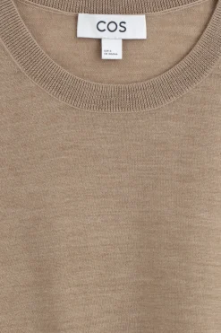 STRICK-T-SHIRT AUS MERINOWOLLE