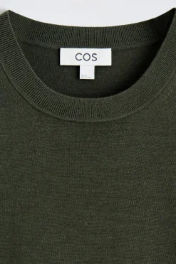 STRICK-T-SHIRT AUS MERINOWOLLE
