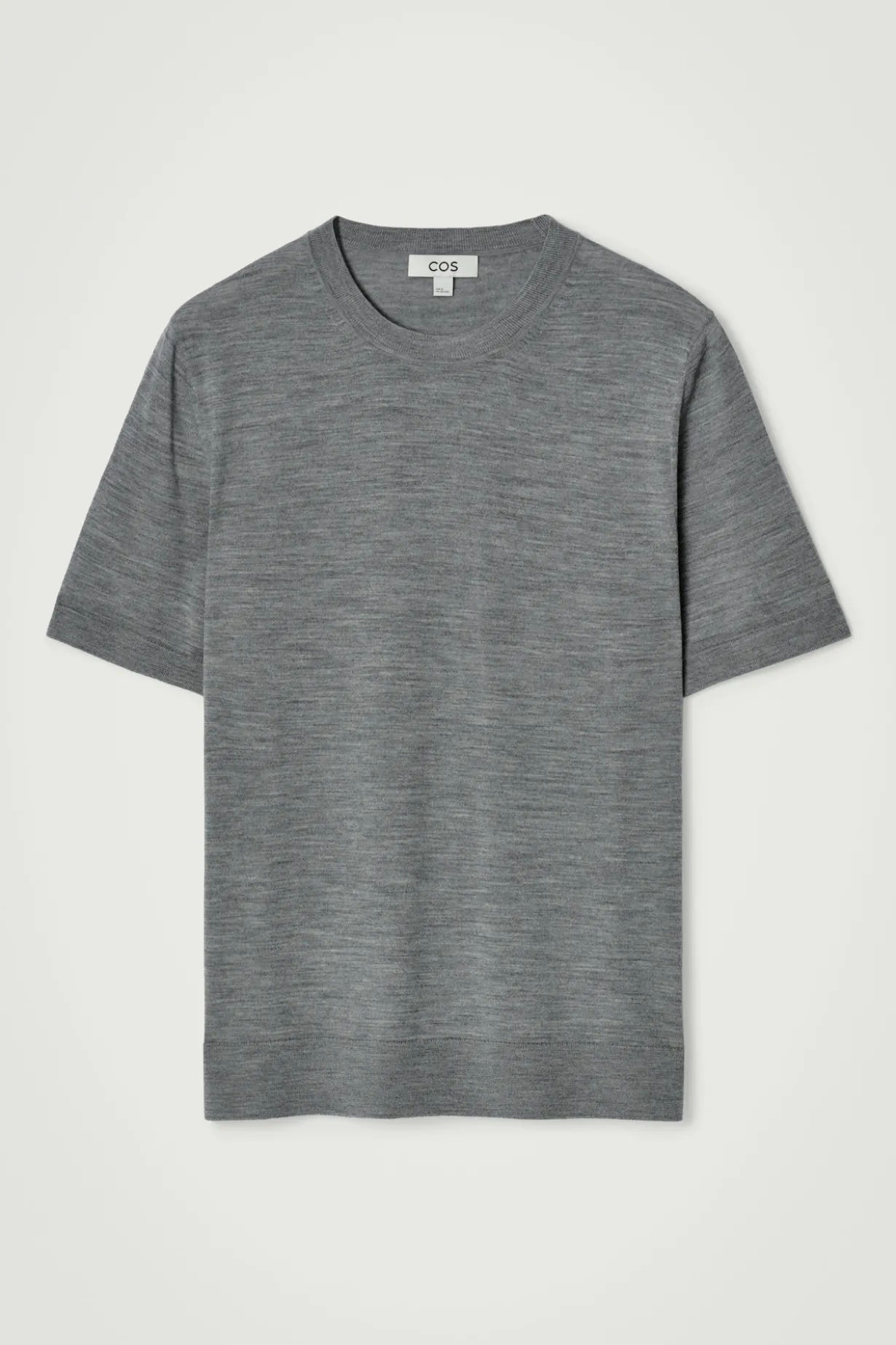 STRICK-T-SHIRT AUS MERINOWOLLE