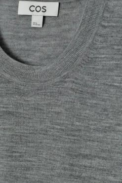 STRICK-T-SHIRT AUS MERINOWOLLE