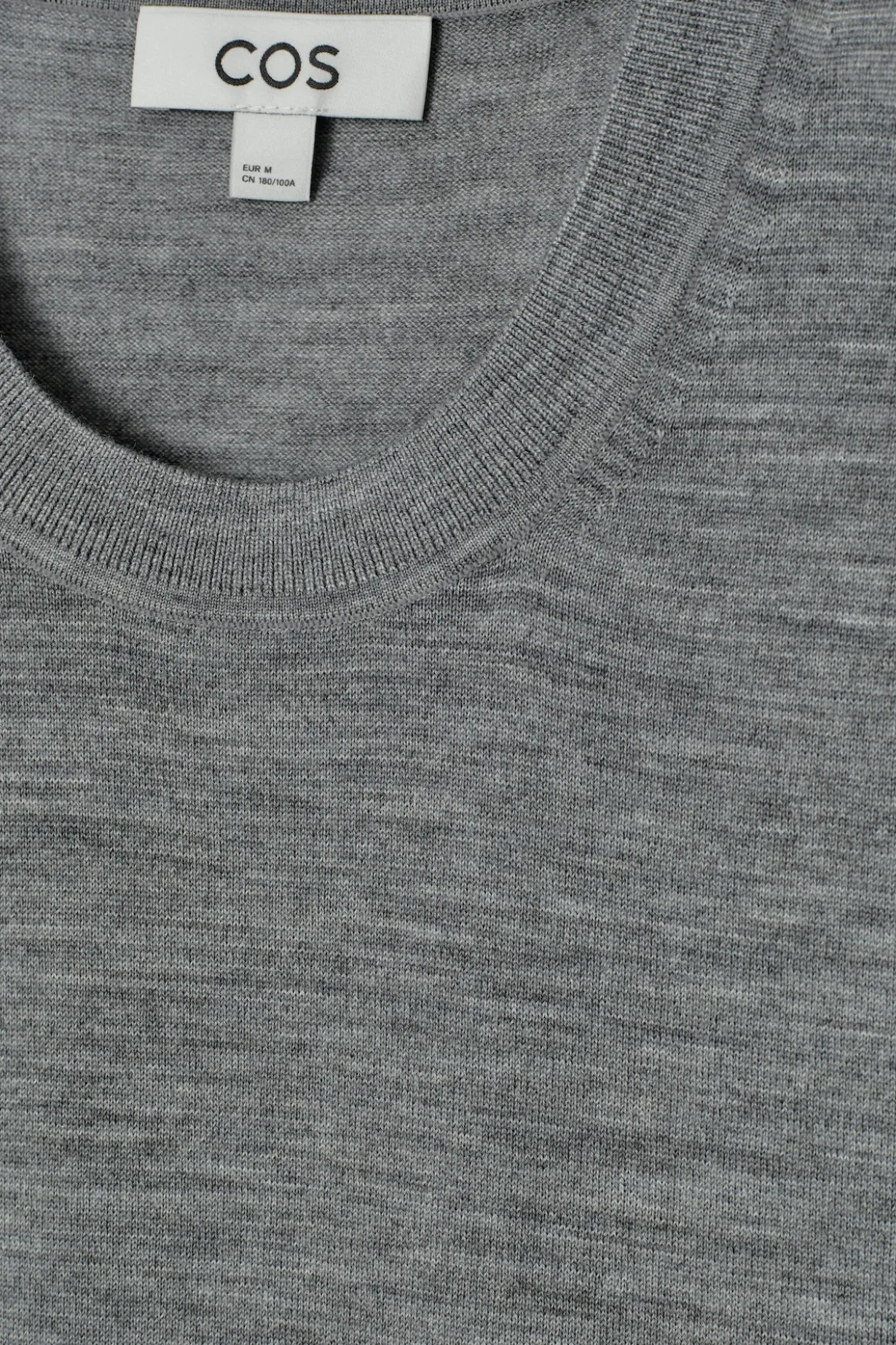 STRICK-T-SHIRT AUS MERINOWOLLE