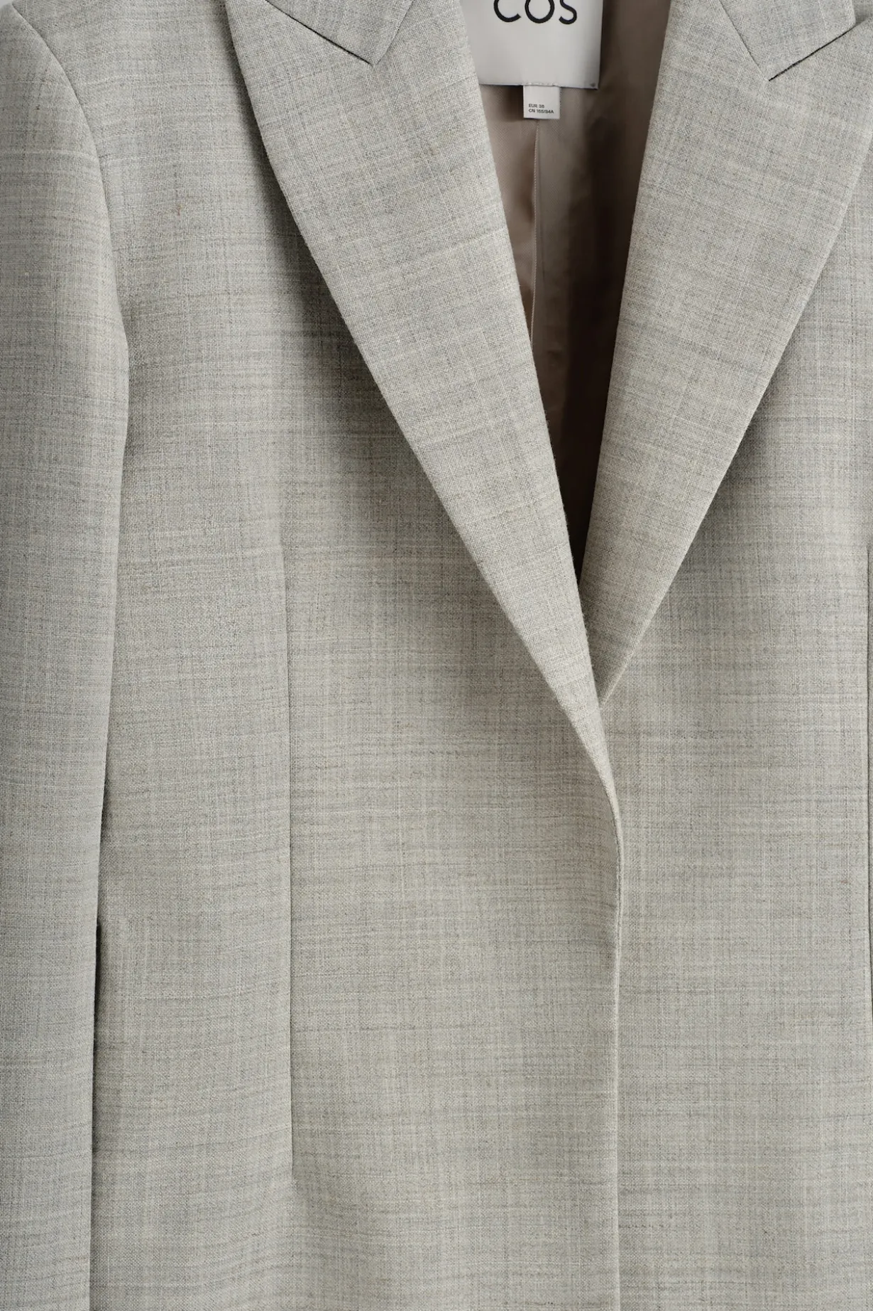 STRUKTURIERTER BLAZER AUS WOLL-MIX