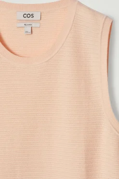 STRUKTURIERTES TANKTOP AUS BAUMWOLLE